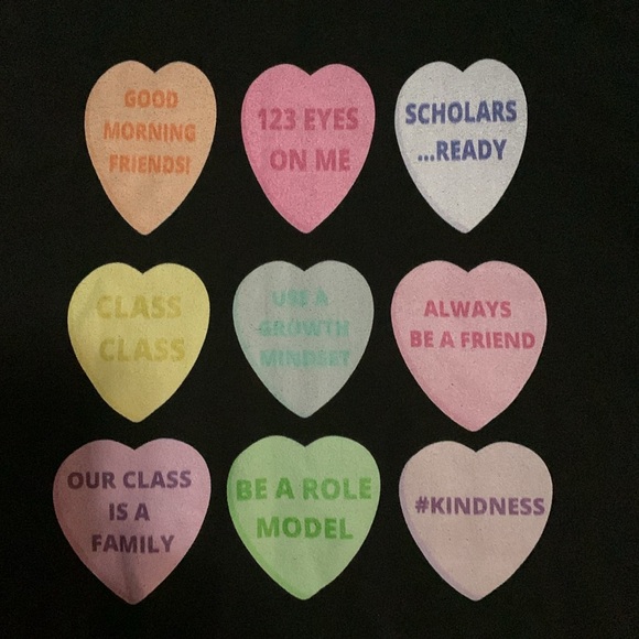 Custom Sweet Tart Class Rules T-shirt Black Size S - Picture 1 of 3